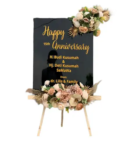 Papan Bunga Akrilik widasari