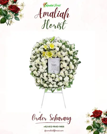 Krans Bunga Duka widasari