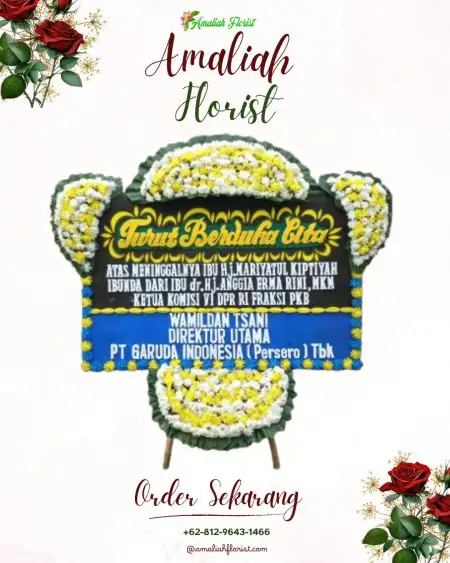 Papan Bunga Duka widasari